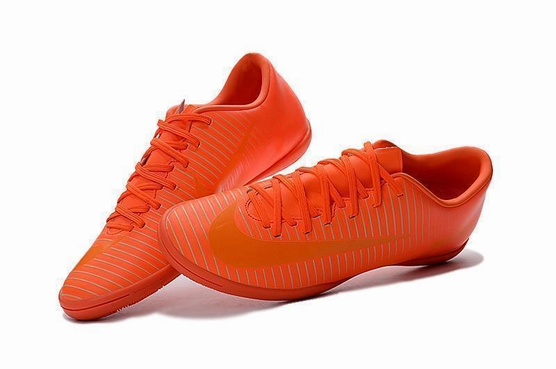 Nike Mercurial Victory VI IC Soccer Shoes Bright Crimson Hyper Orange Newest Nike Shoe Releases