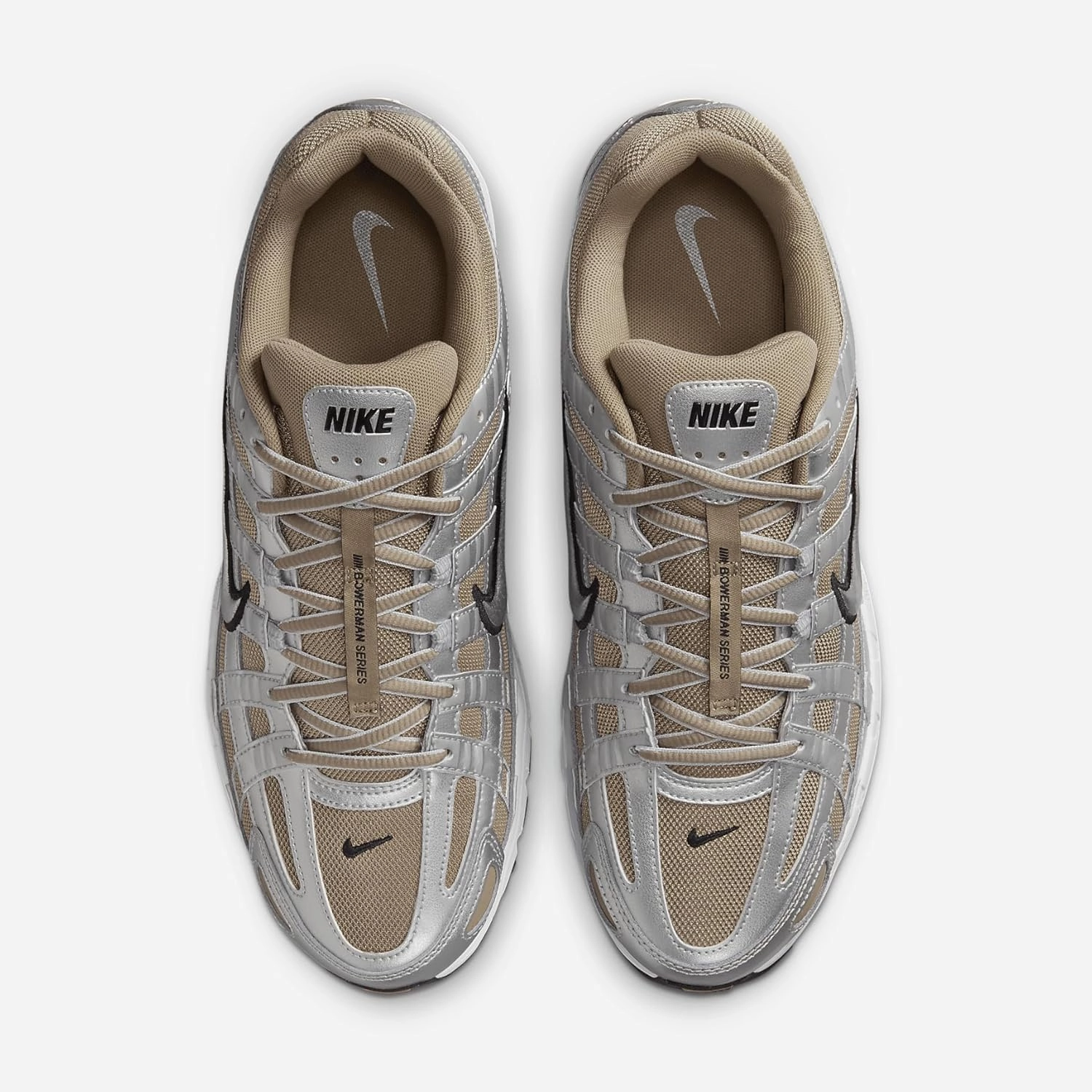 Nike P-6000 Men's Shoes (HQ3030-200, Khaki/Metallic Platinum/Pure Platinum/) Free Run Nike Shoes