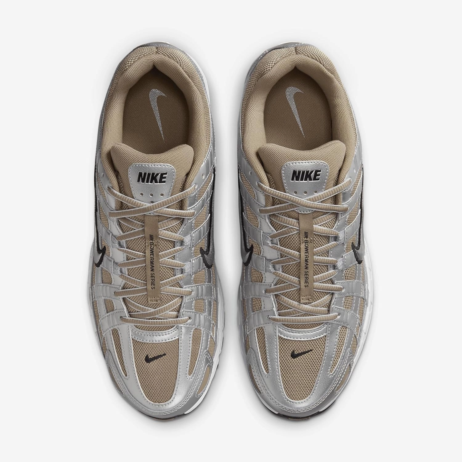 Nike Shiekh Shoes Nike P-6000 Men's Shoes (HQ3030-200, Khaki/Metallic Platinum/Pure Platinum/)