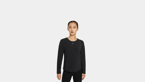 Nike Shoes With Chip Nike "One Luxe Women's Standard Fit Long-Sleeve Top" W - Black