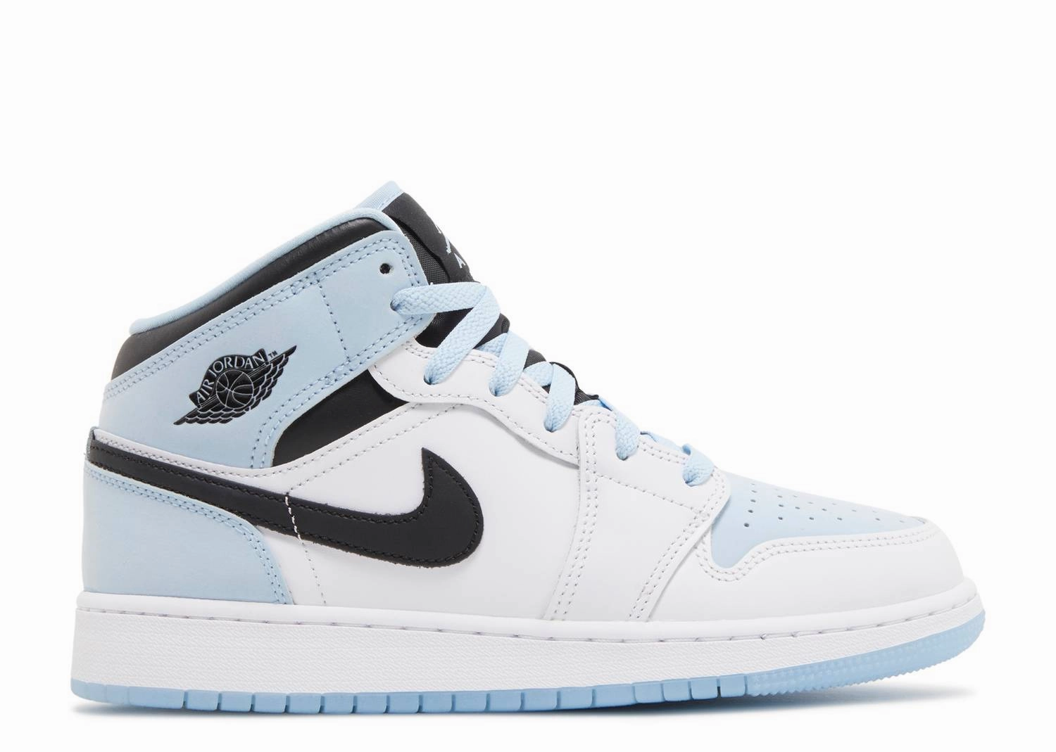 Nike Air Jordan 1 Mid GS Ice Blue 2023 DV1337 104 Waterproof Nike Shoes