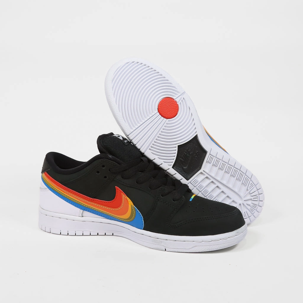 Nike Shoes Uptempo Nike SB - 'Polaroid' Dunk Low Pro Shoes (UK ONLY) - Black / White