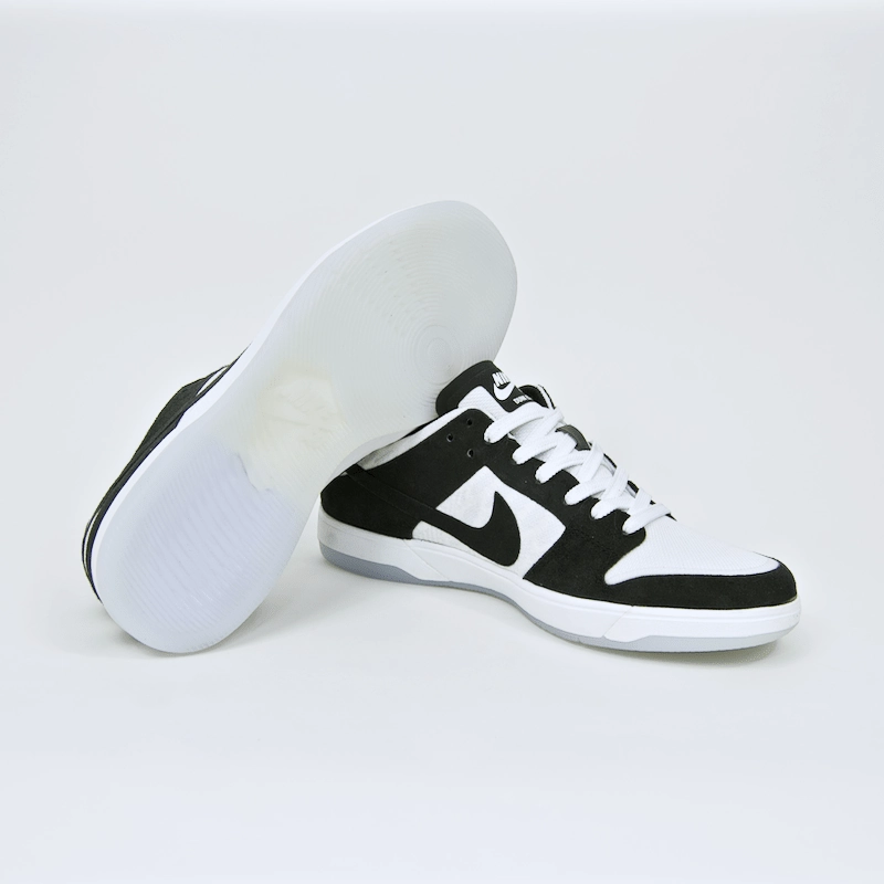 Nike SB - Dunk Low Elite QS Shoes (Oskar 'Oski' Rozenberg) - Black / Black - White - Clear Nike Golf Shoes Masters