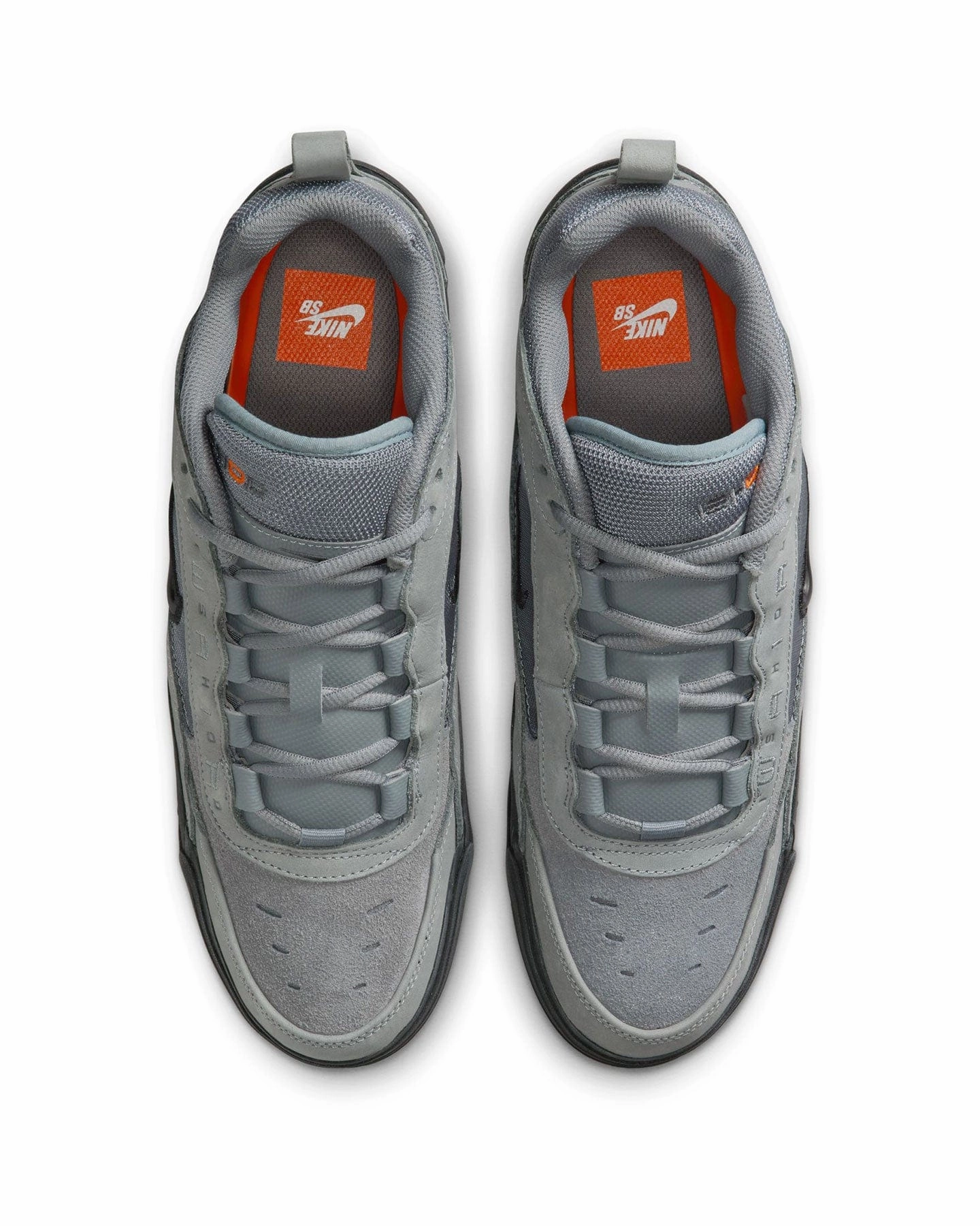 New Tennessee Vols Nike Shoes Nike SB Air Max Ishod ISO - Cool Grey / Black
