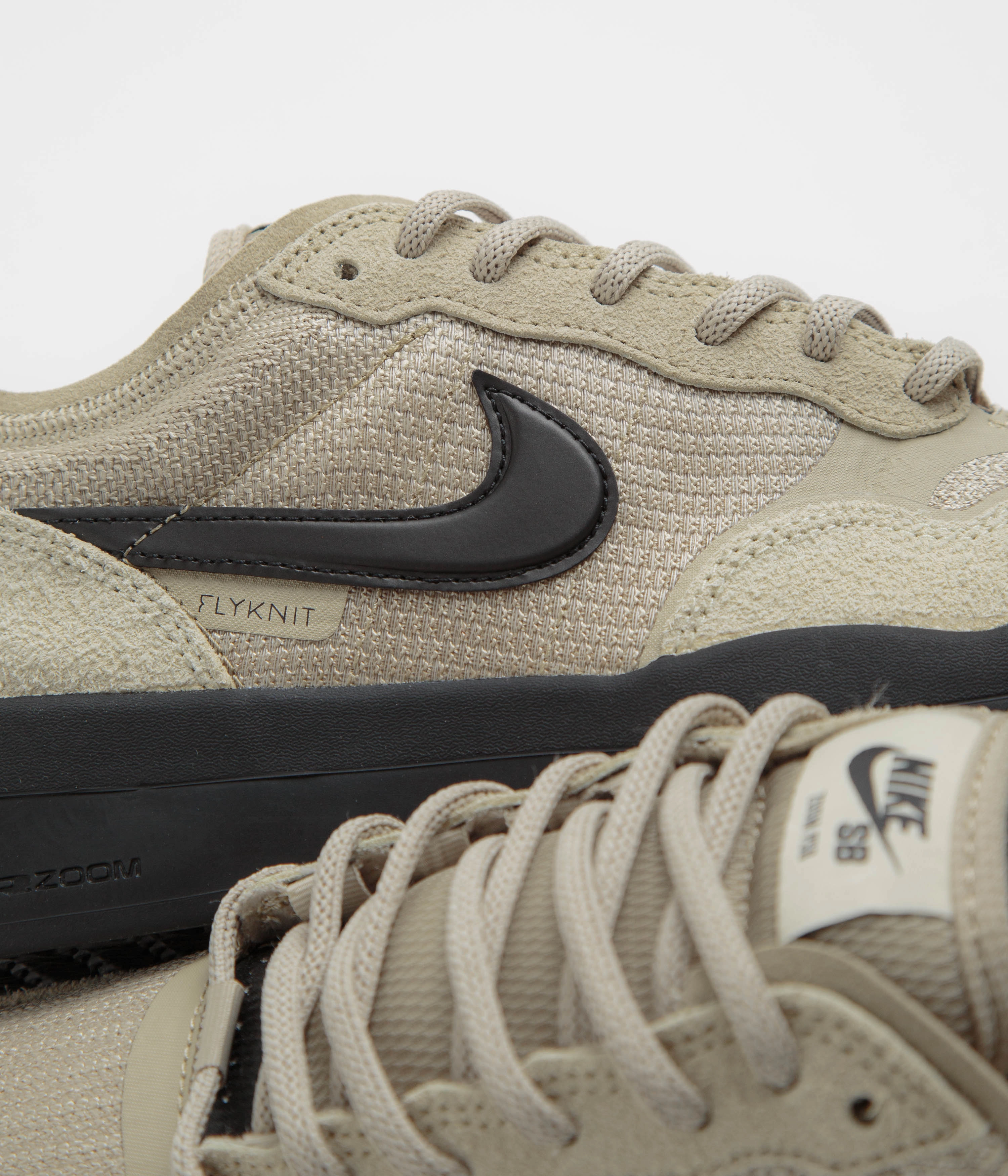 Nike SB PS8 Shoes - Light Khaki / Black - Desert Khaki - Black Nike Air Presto Shoes