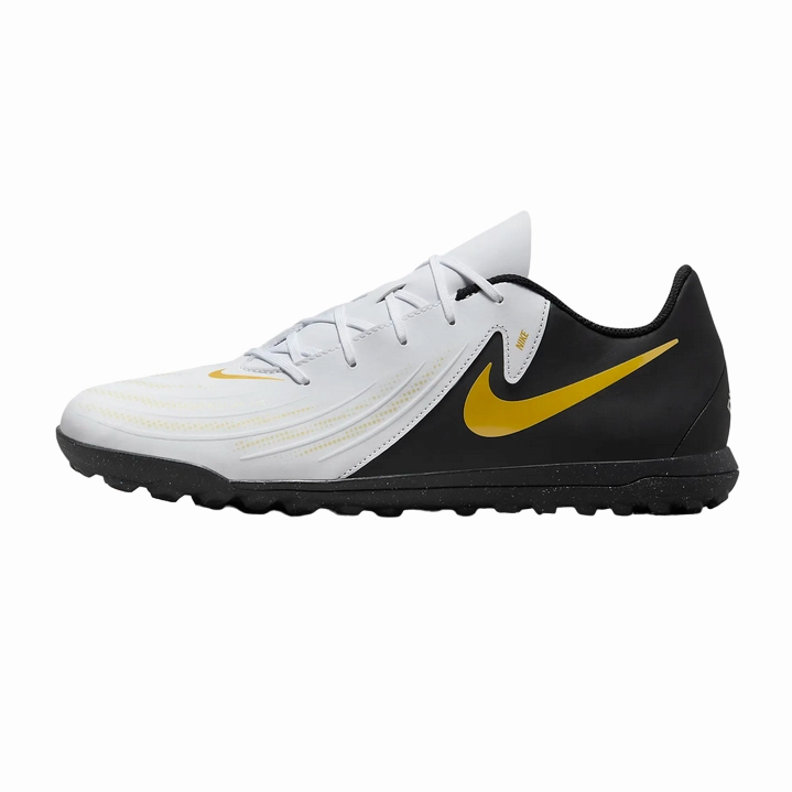 Nike scarpa da calcetto da uomo Phantom GX 2 Club TF FJ2587-100 bianco-nero-oro Teal Nike Shoes