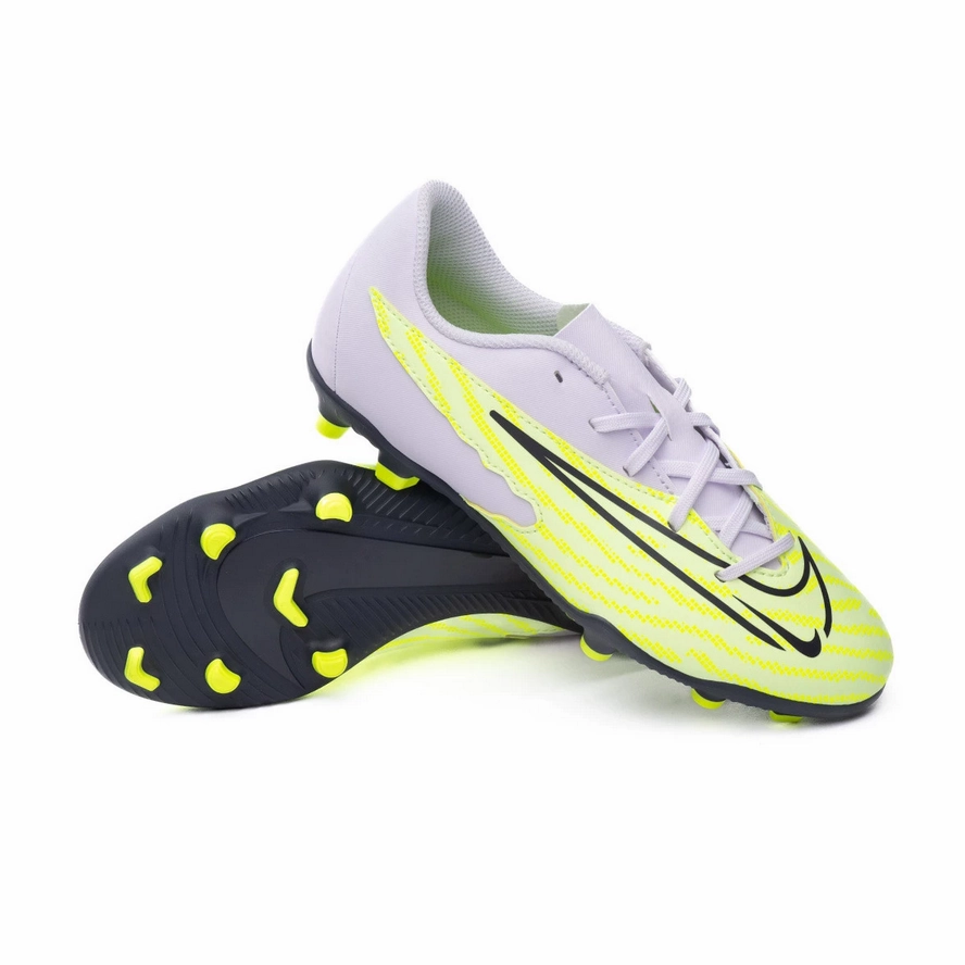 Nike scarpa da calcio da bambino e ragazzo Phantom GX Club FG/MG DD9564 704 giallo ghiaccio New Nike Tennis Shoes