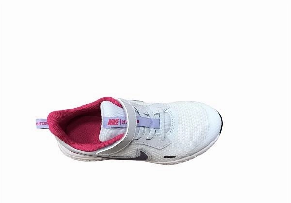 New Nike Shoes Air Max Nike scarpa da ginnastica da bambina Revolution 5 PSV BQ5672 018 grigio-viola