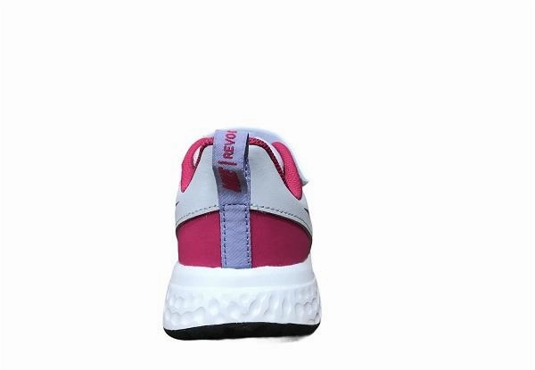 Patent Leather Nike Shoes Nike scarpa da ginnastica da bambina Revolution 5 PSV BQ5672 018 grigio-viola
