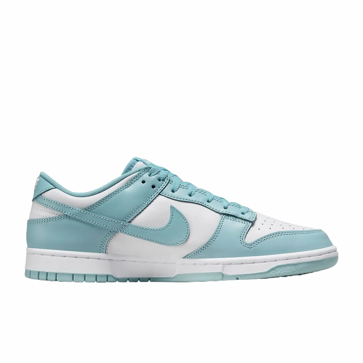 Best Nike Lifting Shoes Nike scarpa sneaker da uomo Dunk Low Retro DV0833-106 bianco-turchese