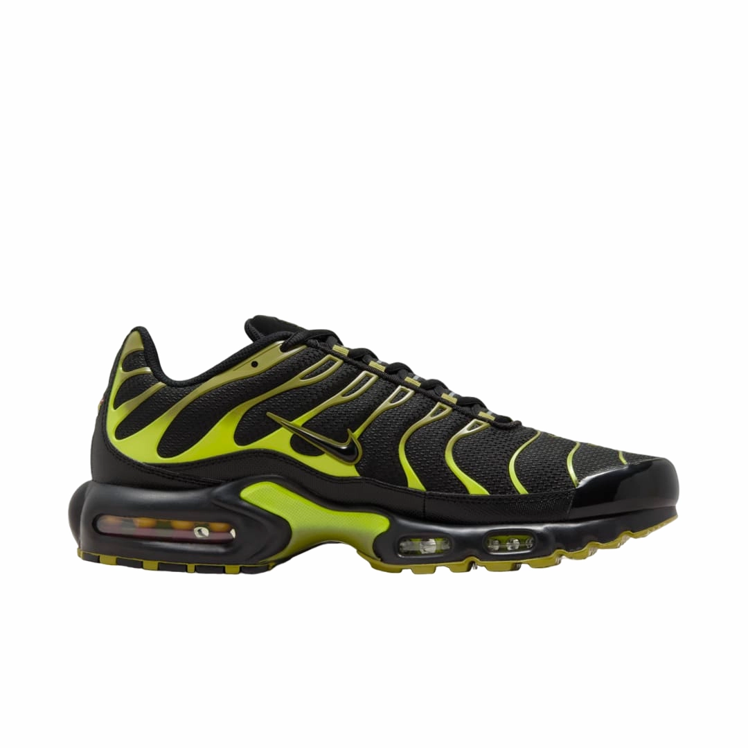 Wedge Tennis Shoes Nike Nike scarpa sneakers da adulto Air Max Plus DM0032-010 nero-lime