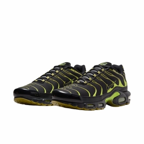 Nike scarpa sneakers da adulto Air Max Plus DM0032-010 nero-lime Nike Track Shoe
