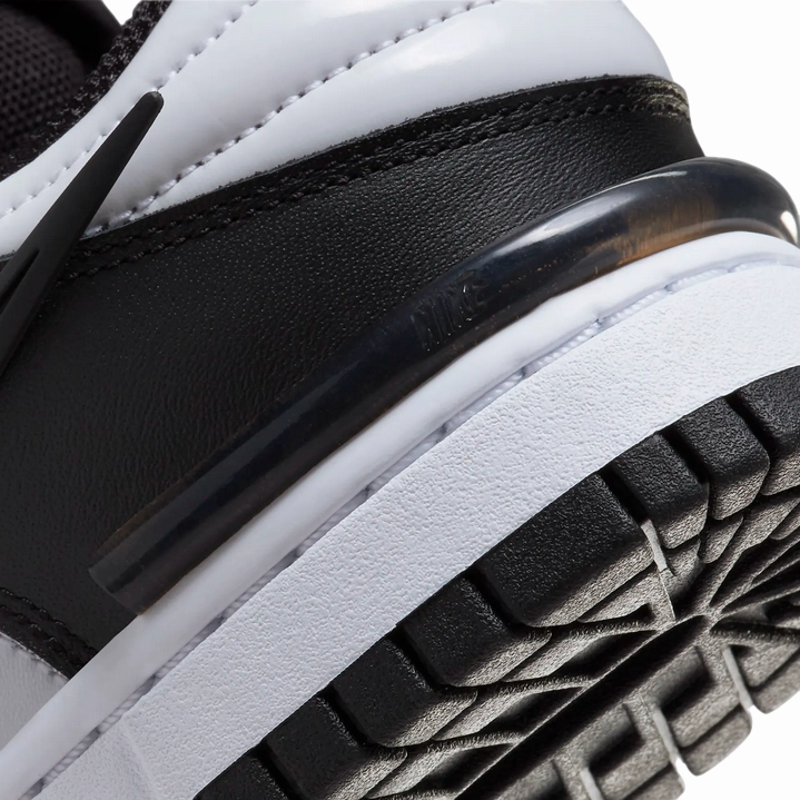 Nike scarpa sneakers da donna Dunk Low Twist DZ2794-001 nero-bianco Nike Daily Wear Shoes