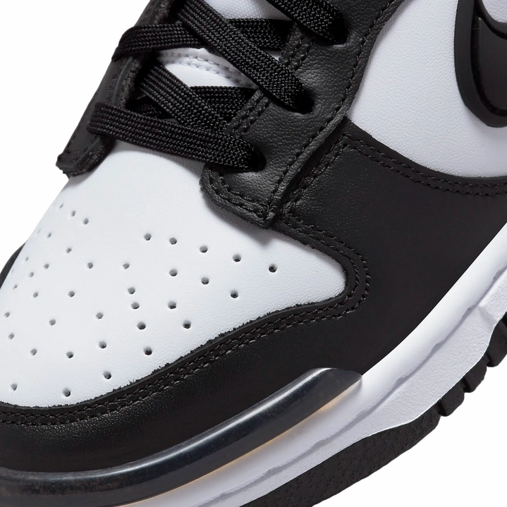 Nike scarpa sneakers da donna Dunk Low Twist DZ2794-001 nero-bianco Nike Basket Ball Shoes