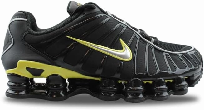 Nike Shoes Nyc Nike Shox TL Men's Shoes (CN0151-002, Black/Dynamic Yellow/Metallic Silver)