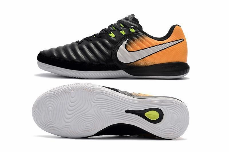 Nike TiempoX Finale IC Soccer Shoes CY0041 Black White Laser Orange Nike Maroon Shoes