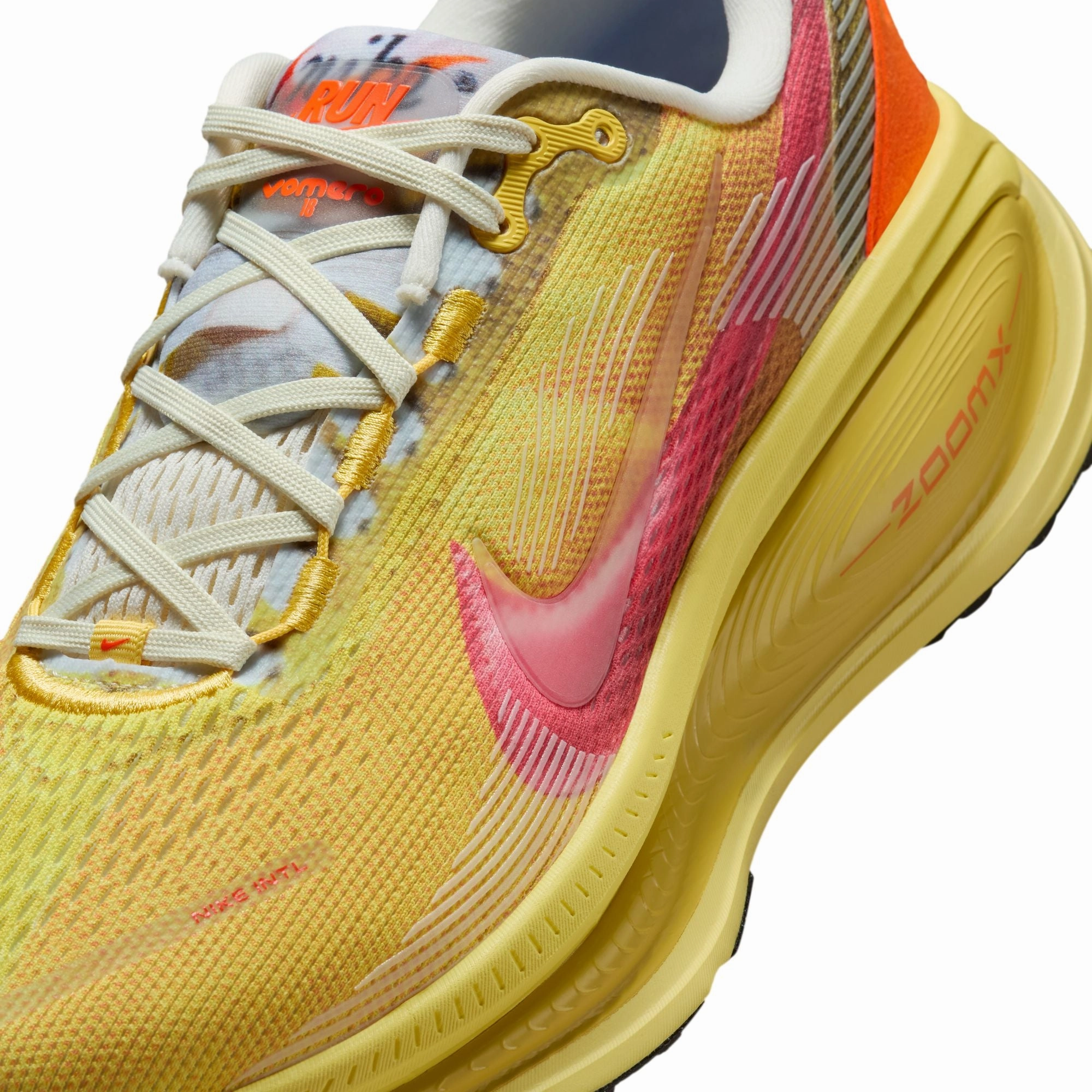 Nike Most Popular Shoes Nike Vomero 18 SE Men's Road Running Shoes Color: Multi-color/clear-vivid Sulfur IH3576-999