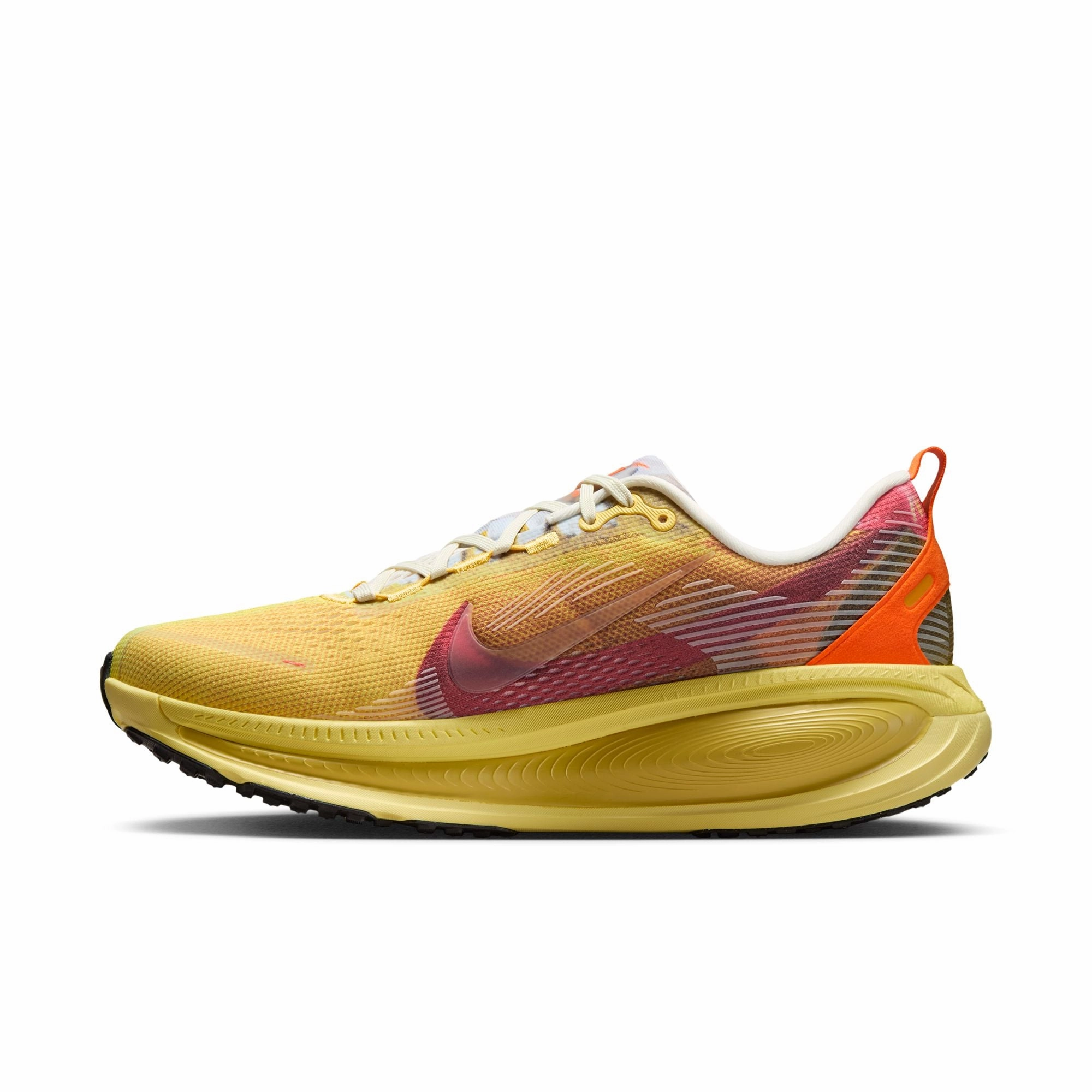 Nike Air Golf Shoes Nike Vomero 18 SE Men's Road Running Shoes Color: Multi-color/clear-vivid Sulfur IH3576-999