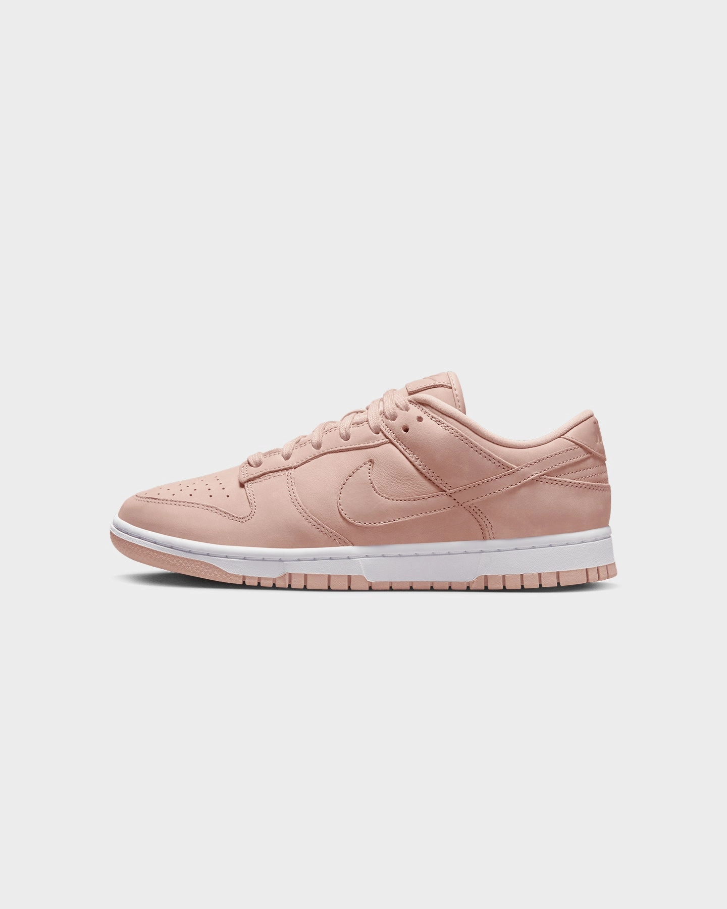 Nike Women's Nike Dunk Low Premium Suede Pink Oxford Nike Falcon Shoes
