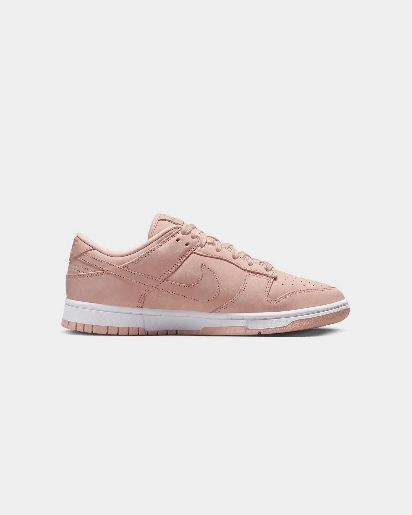 Nike Women's Nike Dunk Low Premium Suede Pink Oxford Throwback Nike Shoes