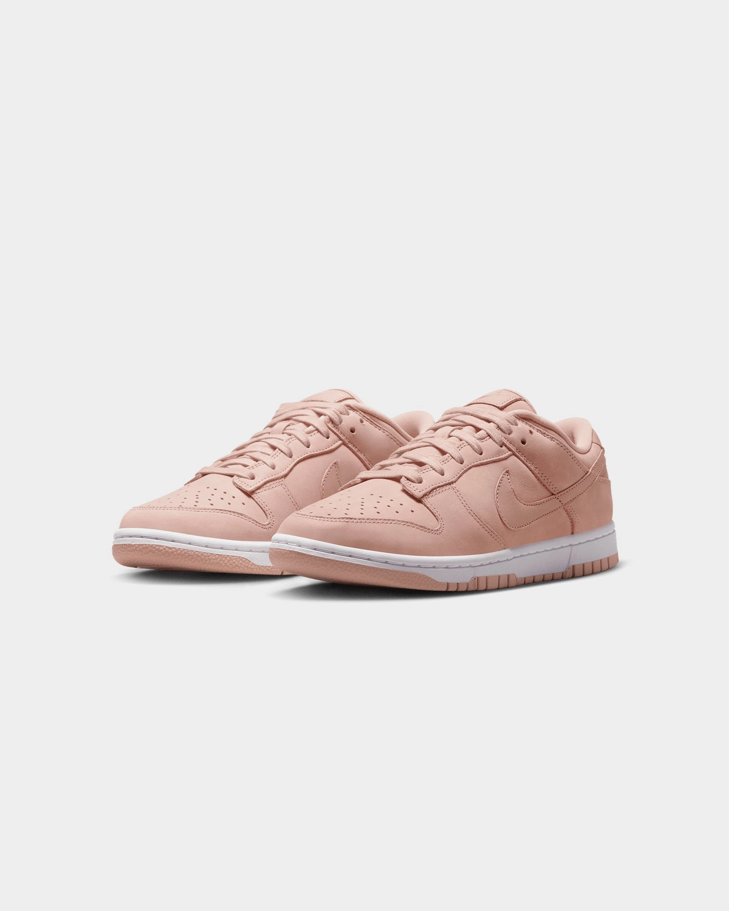 Uconn Nike Shoes Nike Women's Nike Dunk Low Premium Suede Pink Oxford