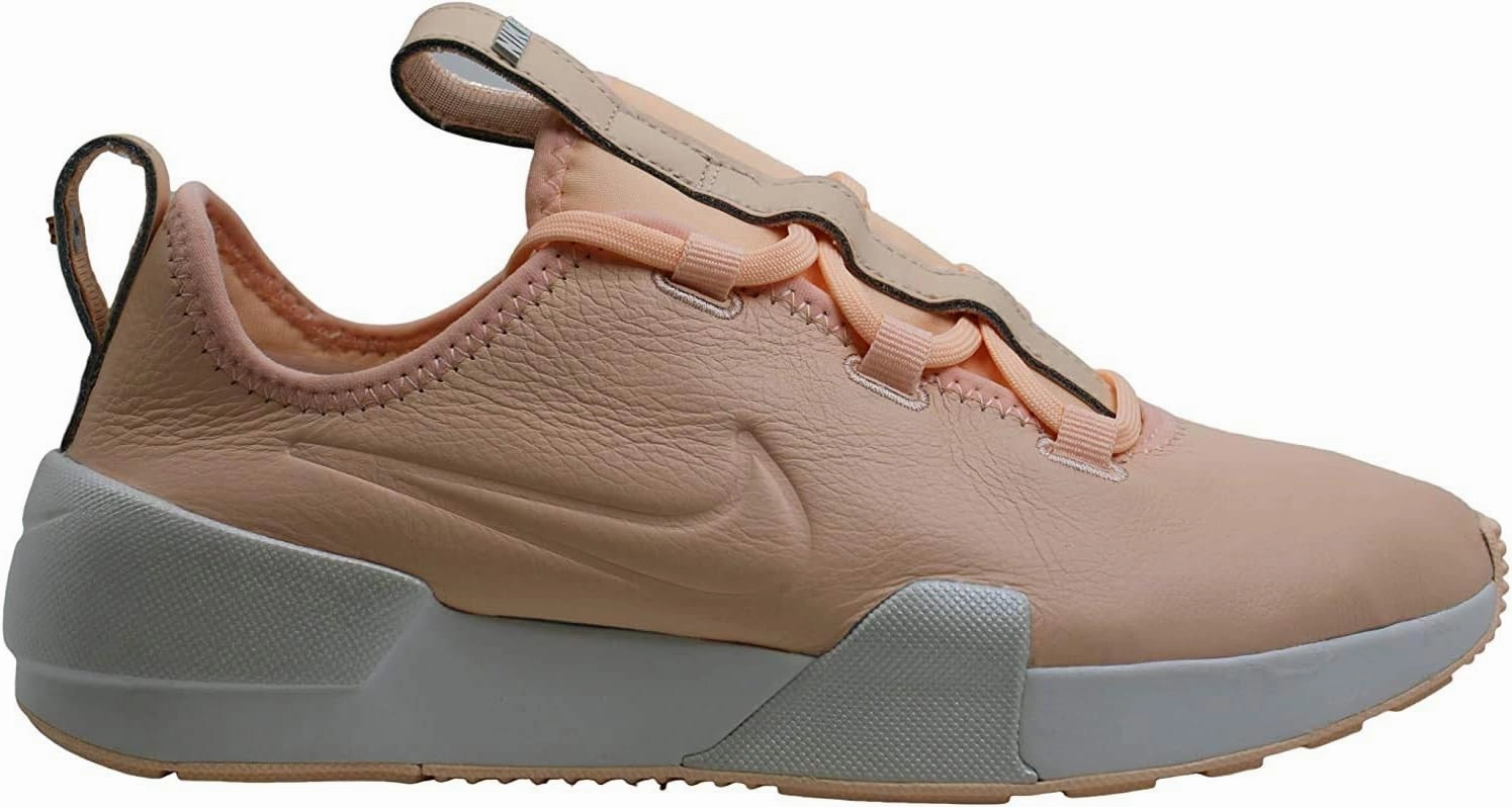 Nike Womens Ashin Modern LX Faux Leather Logo Sneakers Nike Running Shoes Arch Support