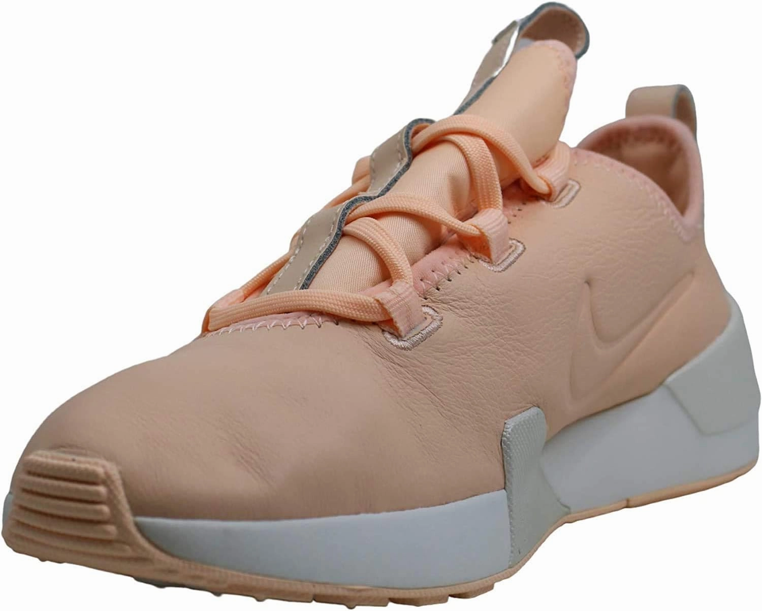 Nike Womens Ashin Modern LX Faux Leather Logo Sneakers Nike Uptempo Shoes