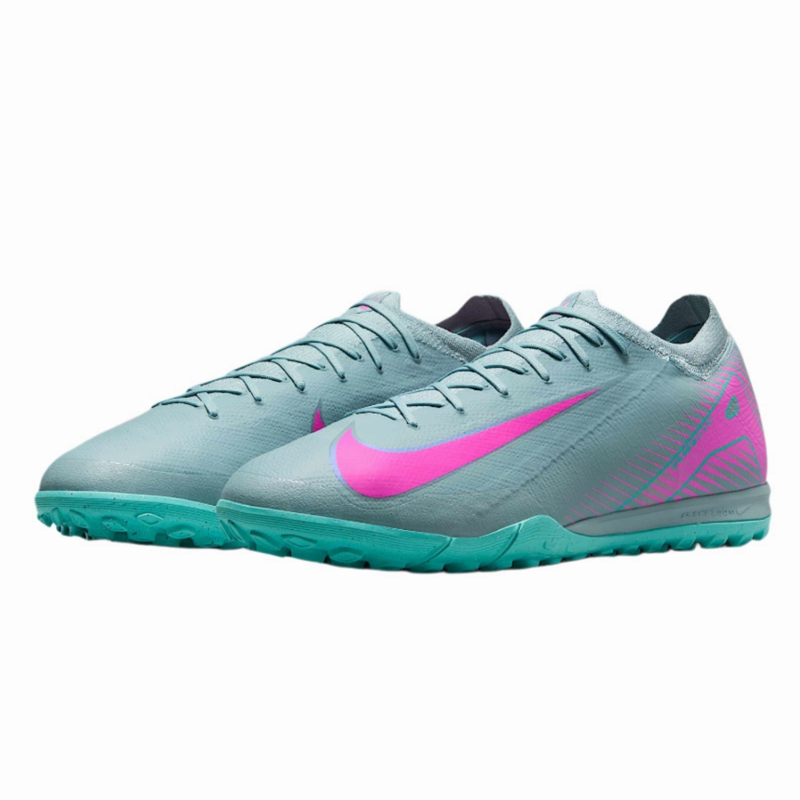 Nike Zoom Vapor 16 Pro Turf Soccer Shoes (Ocean Cube/Pink Blast) Nike Giannis Basketball Shoes