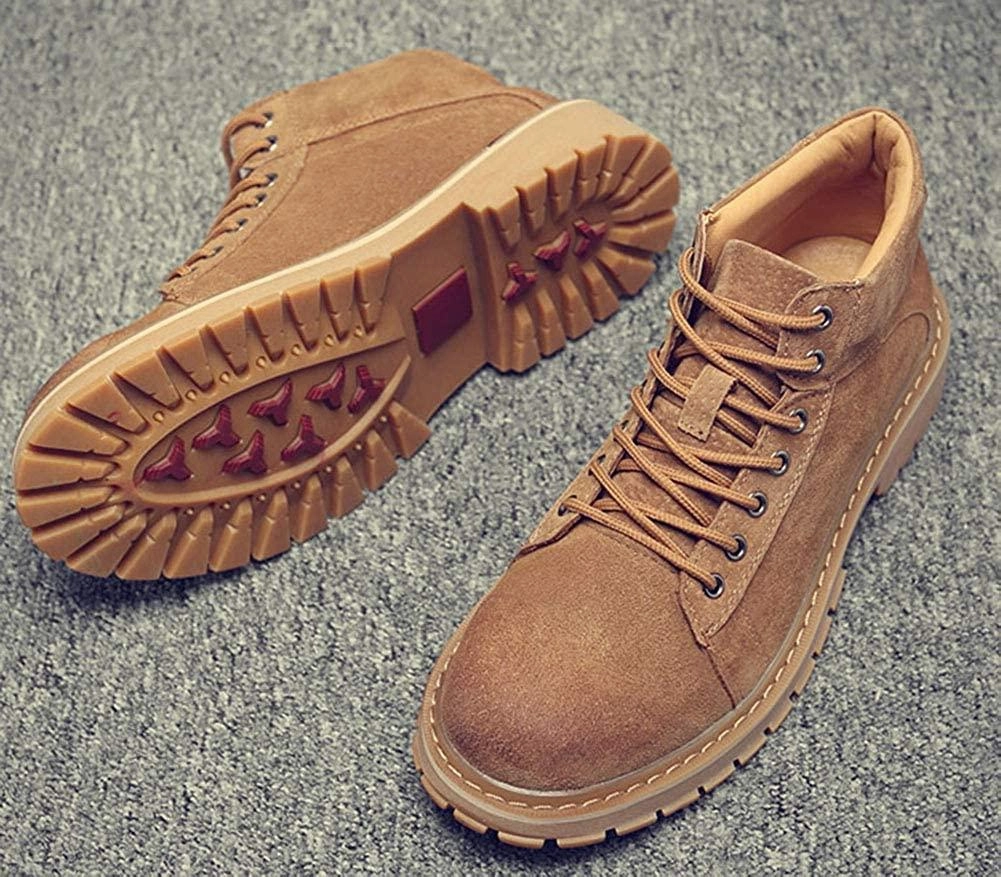 Headout Low Height Waterproof All Terrain Hiking Shoes NXY Men's Fashion Brown Work Boots, Steel Toe, Premium Leather, Fancy Martin Hiking Shoes for Backpacking