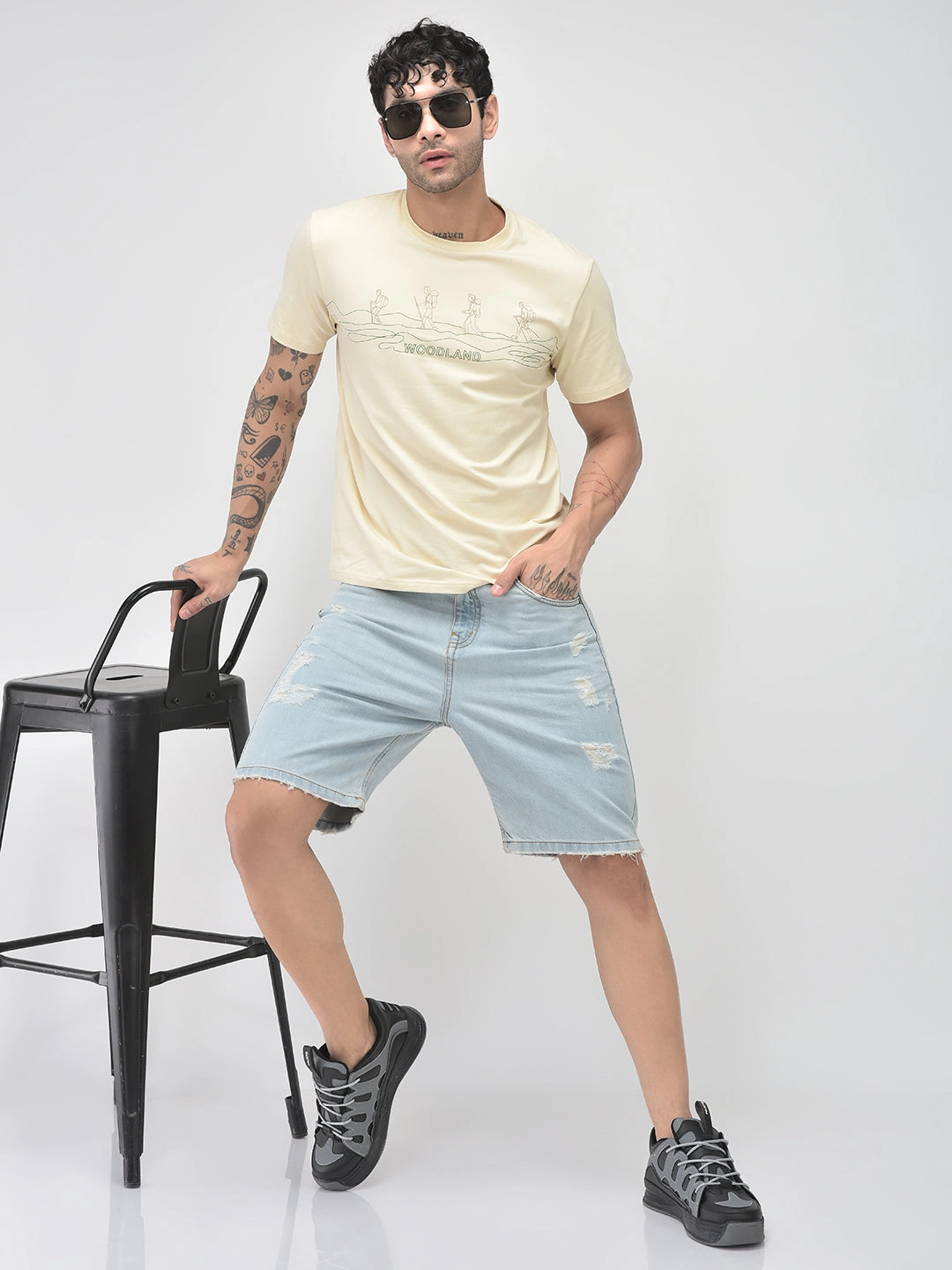 Blinged Sneakers Men Black Retro Streetwear Chunky Rugged Sneakers | Heavy Duty Gen-Z Korean Casual Shoes | Memory Cushioned Insole