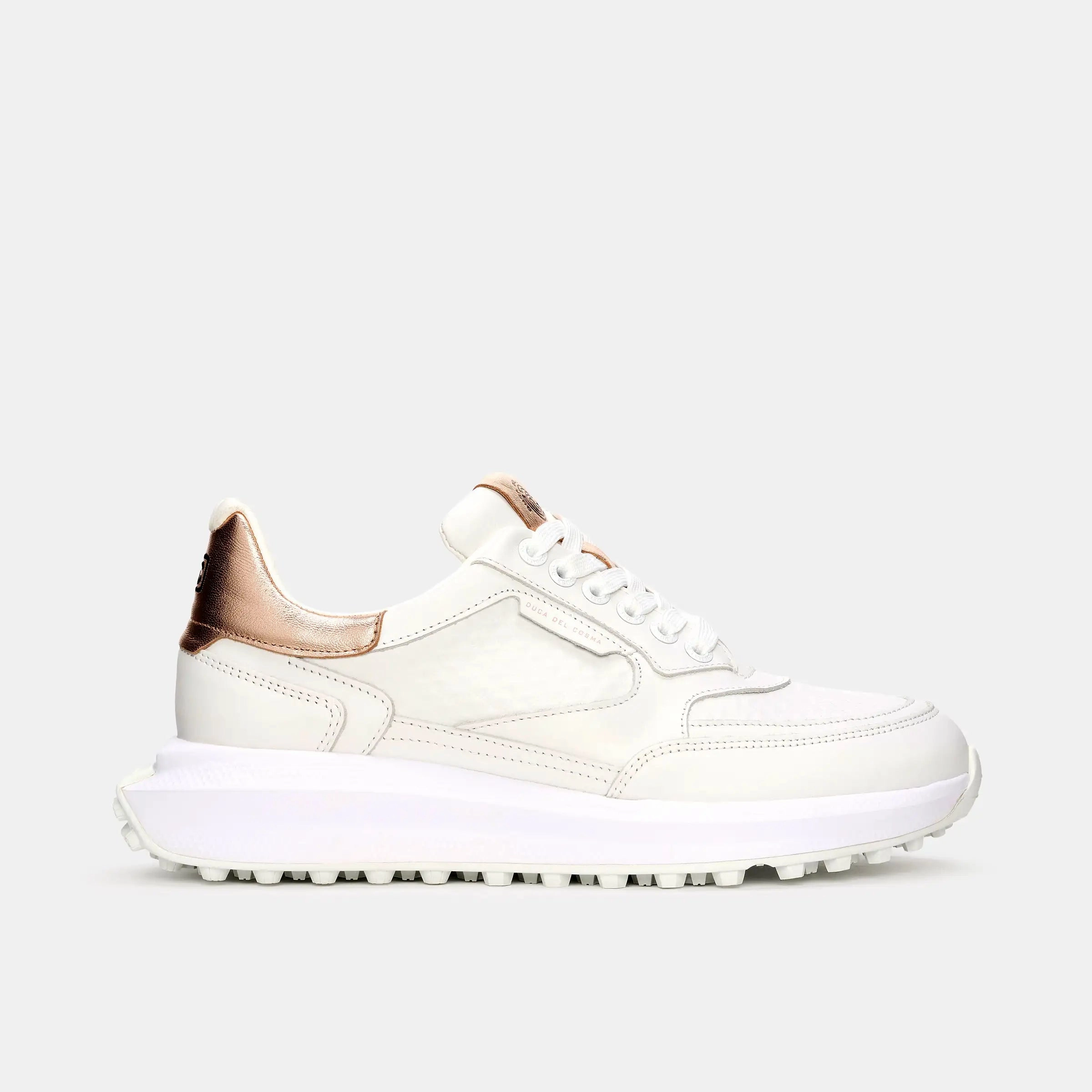Olivera 2 - White/Rose Gold Good Waterproof Golf Shoes