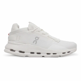 Good Running Shoes For Knees On Cloudnova 2 Textile Synthetic Men's All White Fashion Trainers - UK 9 - US 9.5 Men - EU 43