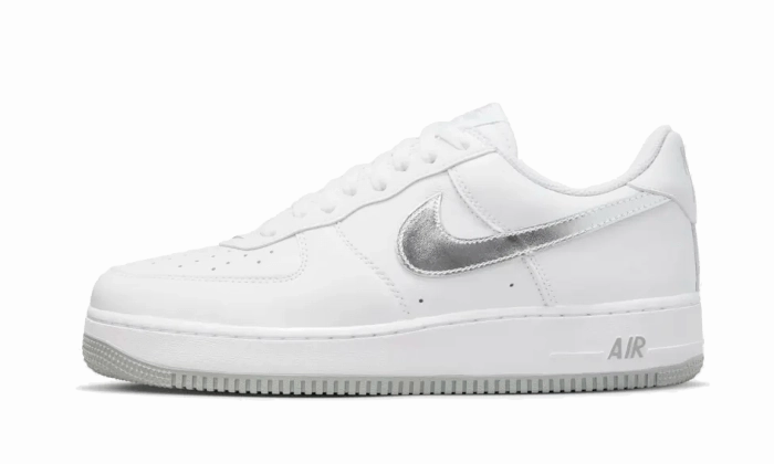 Little Nike Shoes Nike Air Force 1 Low Retro Color of the Month Metallic Silver
