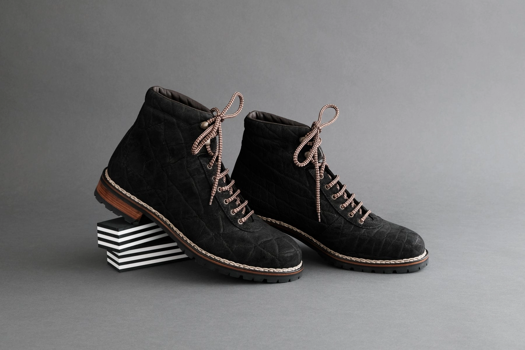 OneFiveFour.Karl Hiking Boots from Elephant Leather Buy Hiking Shoes Near Me