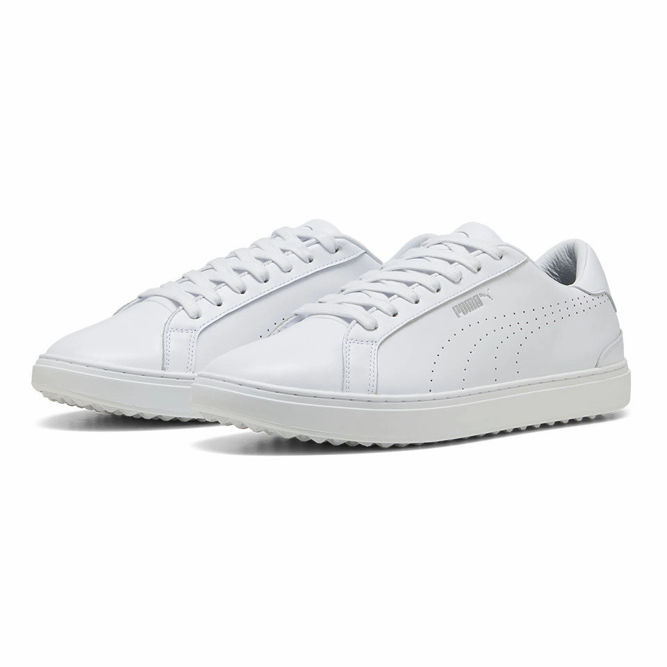 Low Price Golf Puma Classic G Spikeless Golf Shoes - Puma White