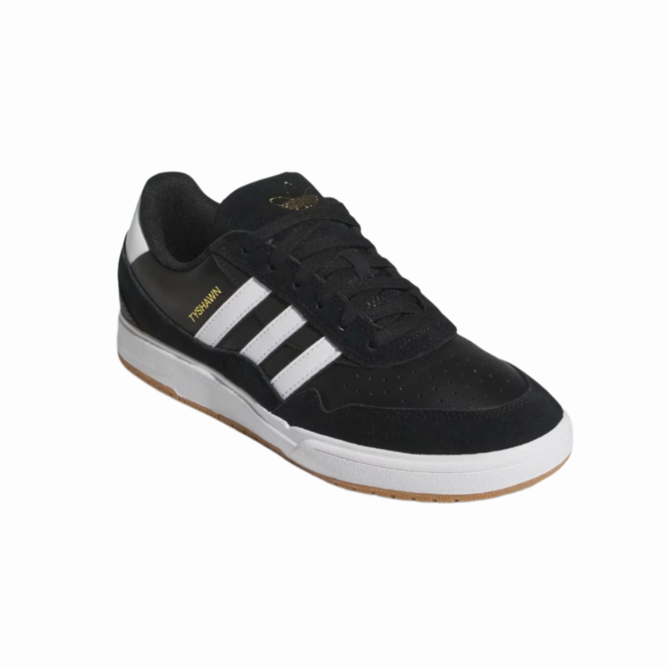 Adidas - Tyshawn II (Core Black/Cloud White/Gum) Top Skate Shoes 2023