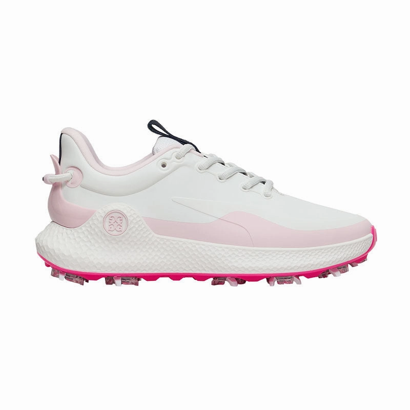 Phantom Golf Shoes GFORE MG4  O2 G/LOCK Women's Spiked Shoes (Snow/Blush)