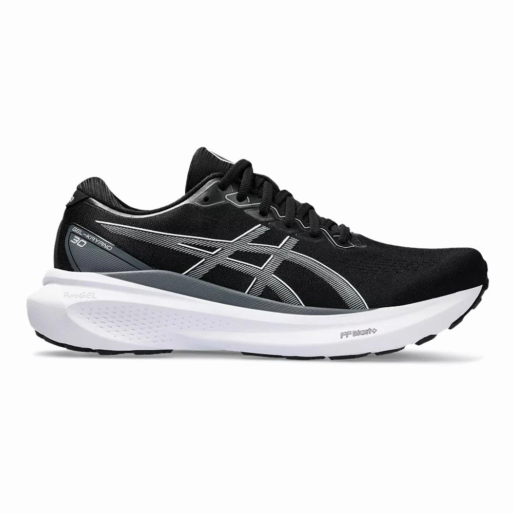 Asics Gel Kayano Golf Shoes Men's Asics Gel-Kayano 30, Black/Sheet Rock, 11.5 2E Wide