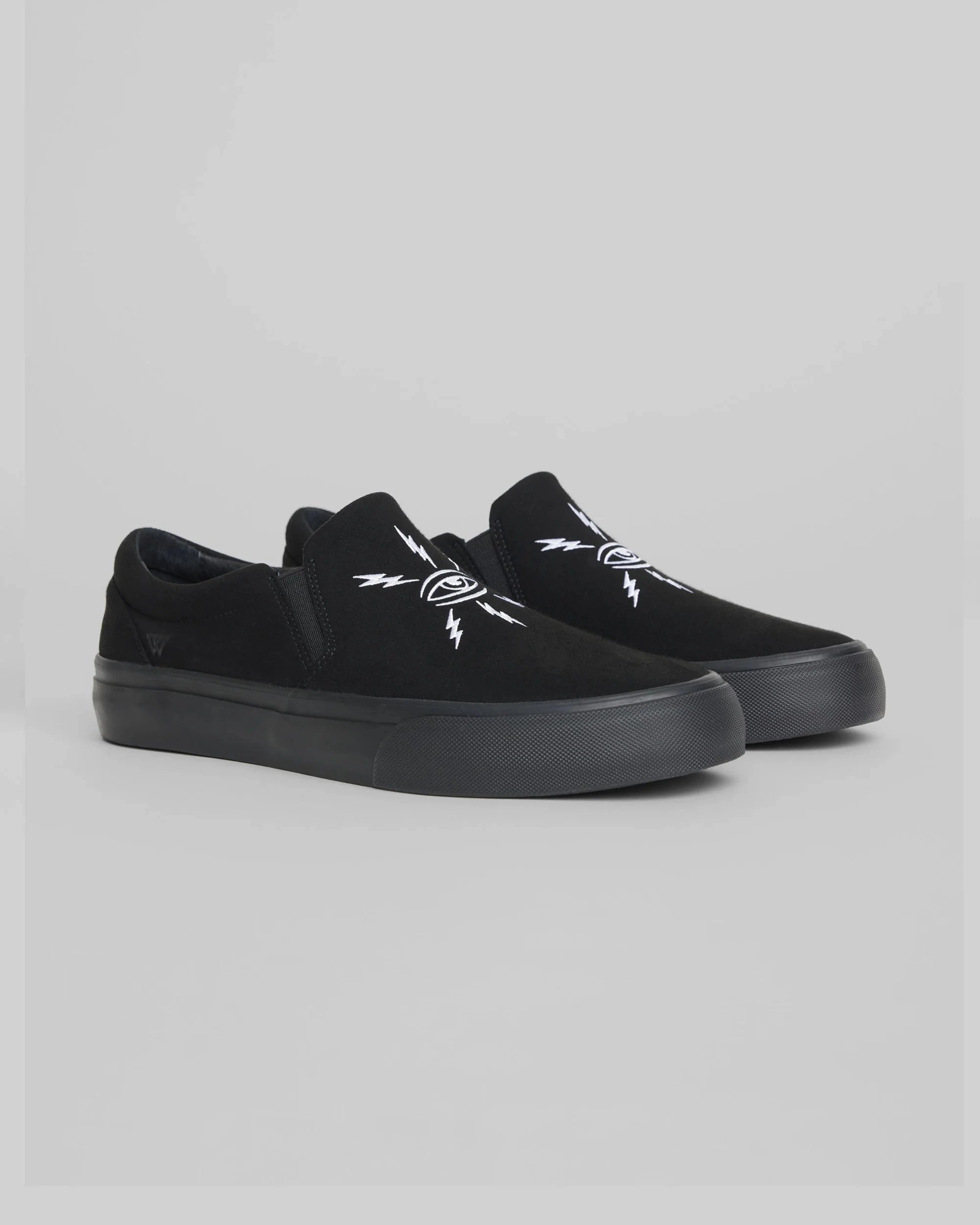 WARSAW Stranger VEGAN Slip-on | Black/Black Ed Templeton Chet Thomas Skate