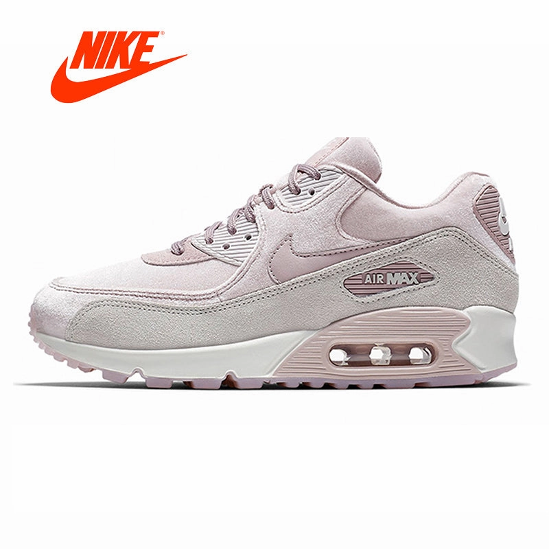 Original Authentic NIKE AIR MAX 90 LX Women's Running Shoes Sneakers Designer Outdoor Jogging gym Shoes 2018 Winter Athletic Nike Comfy Shoes