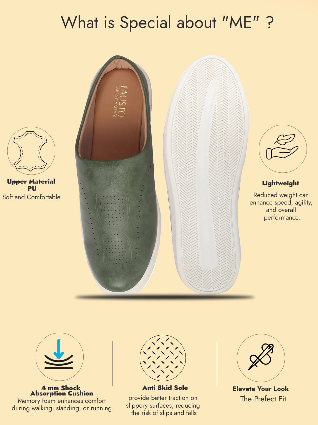 Business Casual With Boat Shoes Men Olive Green Back Open Stylish Design Slip On Shoes