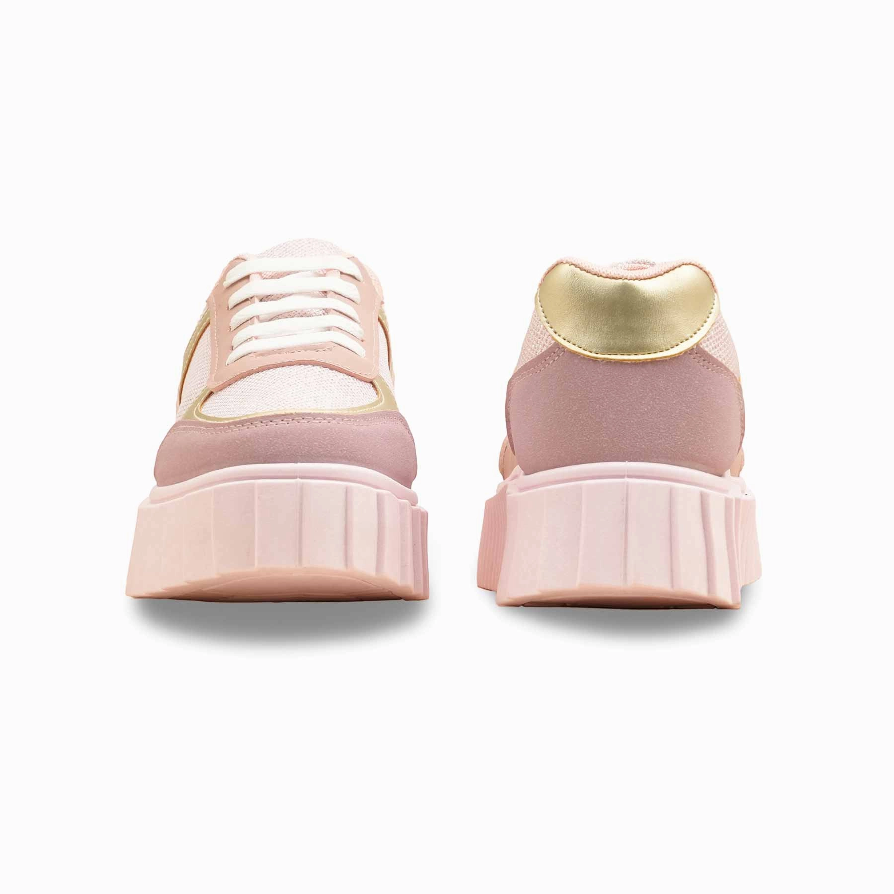 Sneakers Wash Peach Casual Sneaker For Ladies AT7491