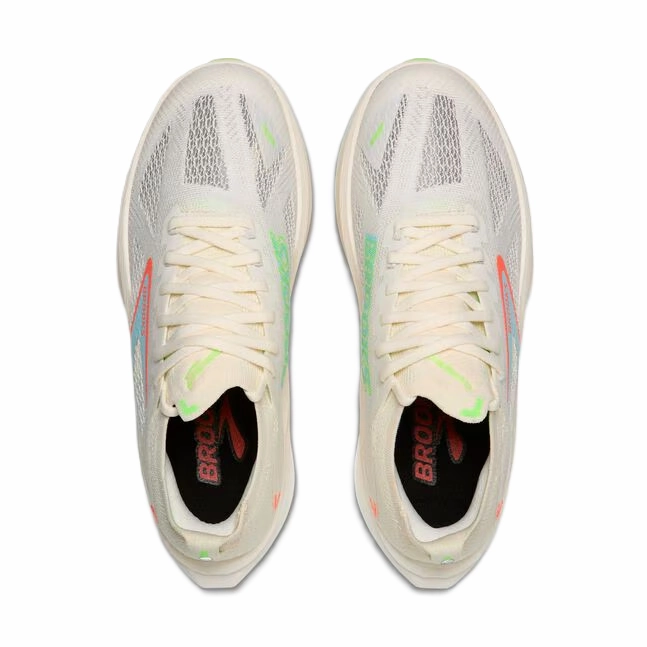 Brooks Hyperion Max Women' Running Shoes Coconut Green Gecko Pink Clay Good Marathon Running Shoes