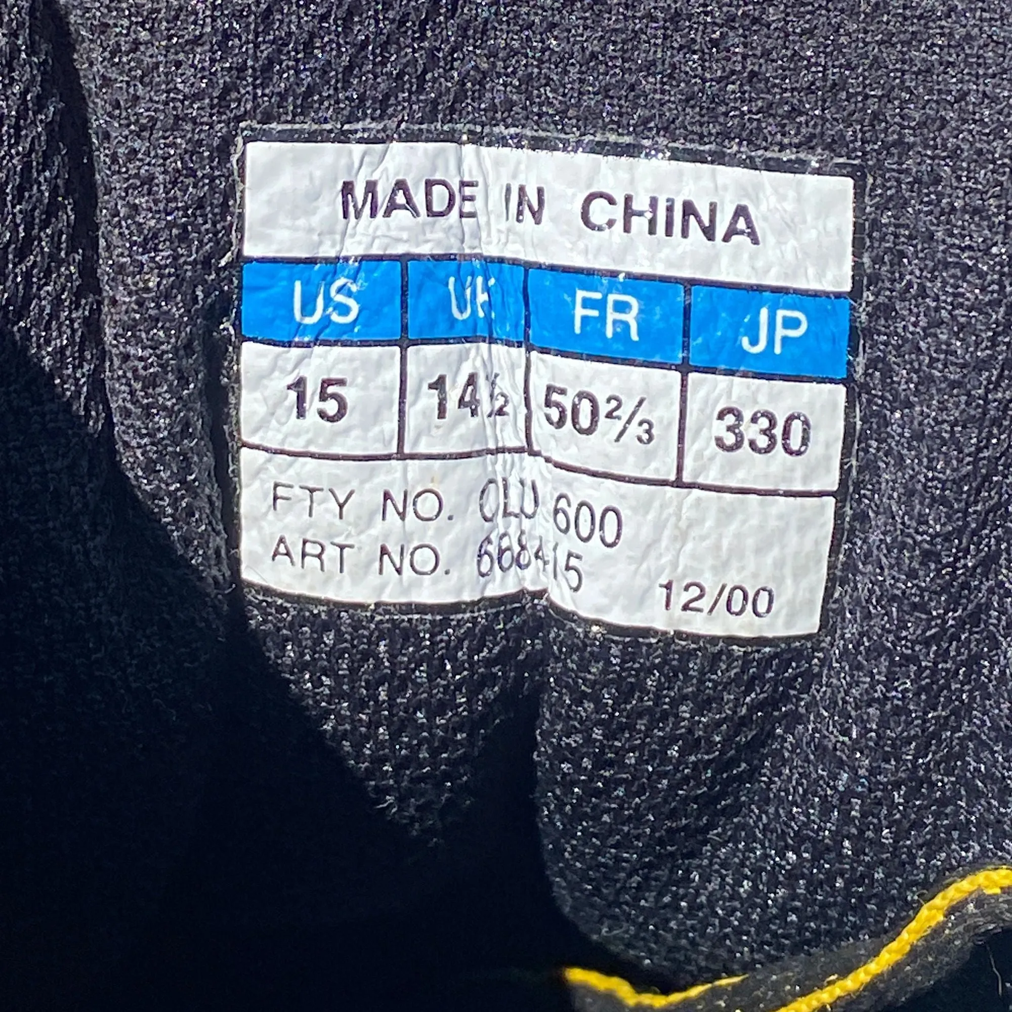 High Heel Wedge Sneakers Adidas Kobe Bryant 1 Original Sunshine Size 15