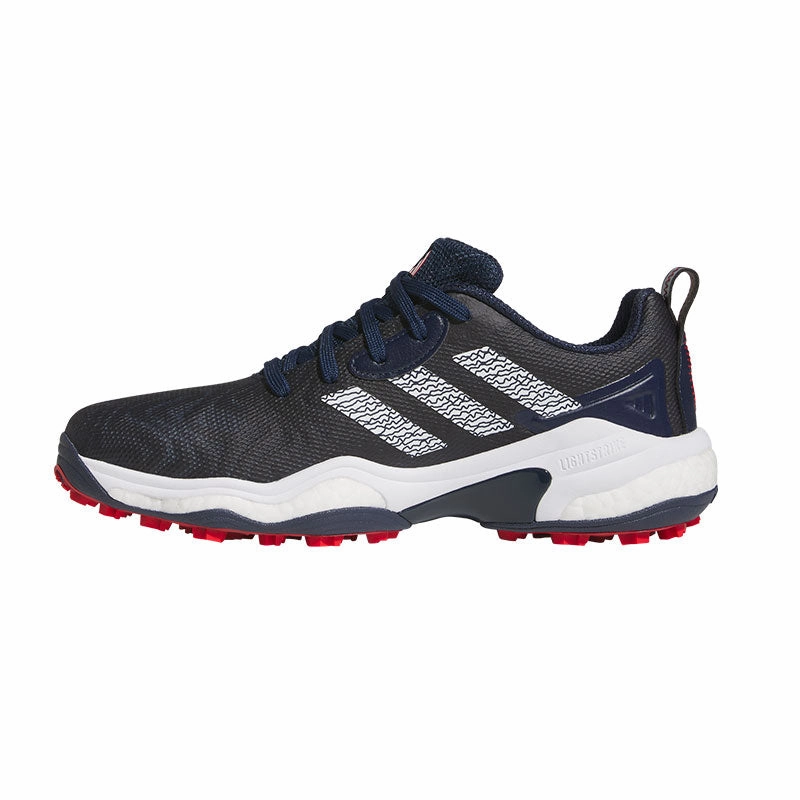 ADIDAS CodeChaos 25 Men's Spikeless Shoes (Navy/White/Red) Non Slip Shoes