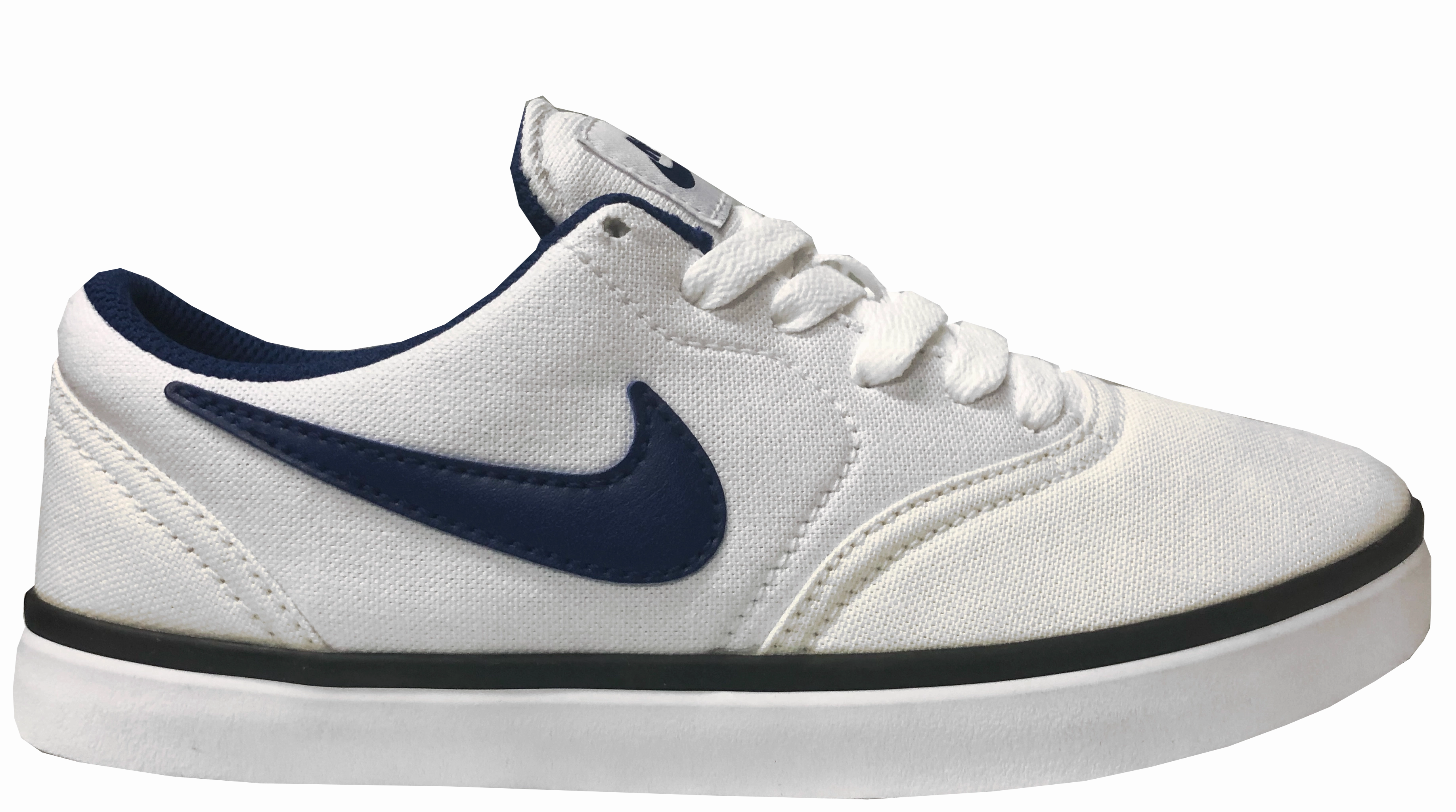 Nike SB - Kids Check Canvas GS Shoes | White Royal Cute Nike Tennis Shoes