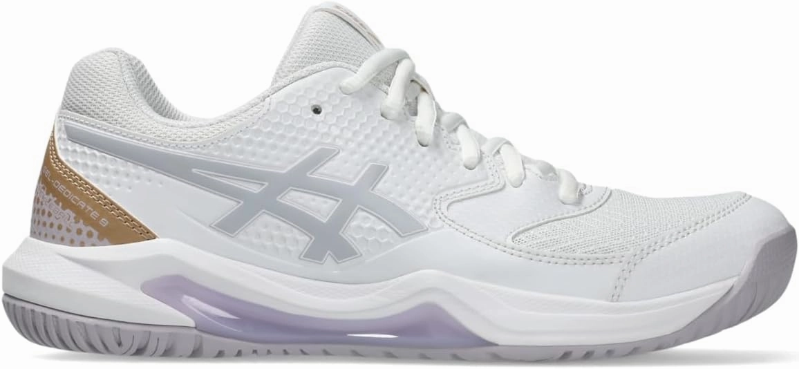 Asics Upcourt 5 Indoor Court Shoes ASICS Women's Gel-Dedicate 8 Pickleball Shoes