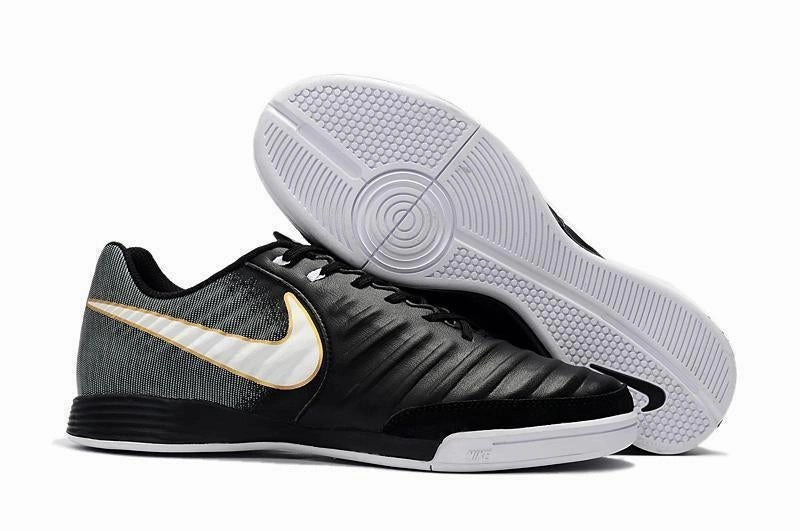 Nike Sun Club Shoes Nike TiempoX Ligera IV IC Indoor Soccer Shoes CY0037 Black/White/Black