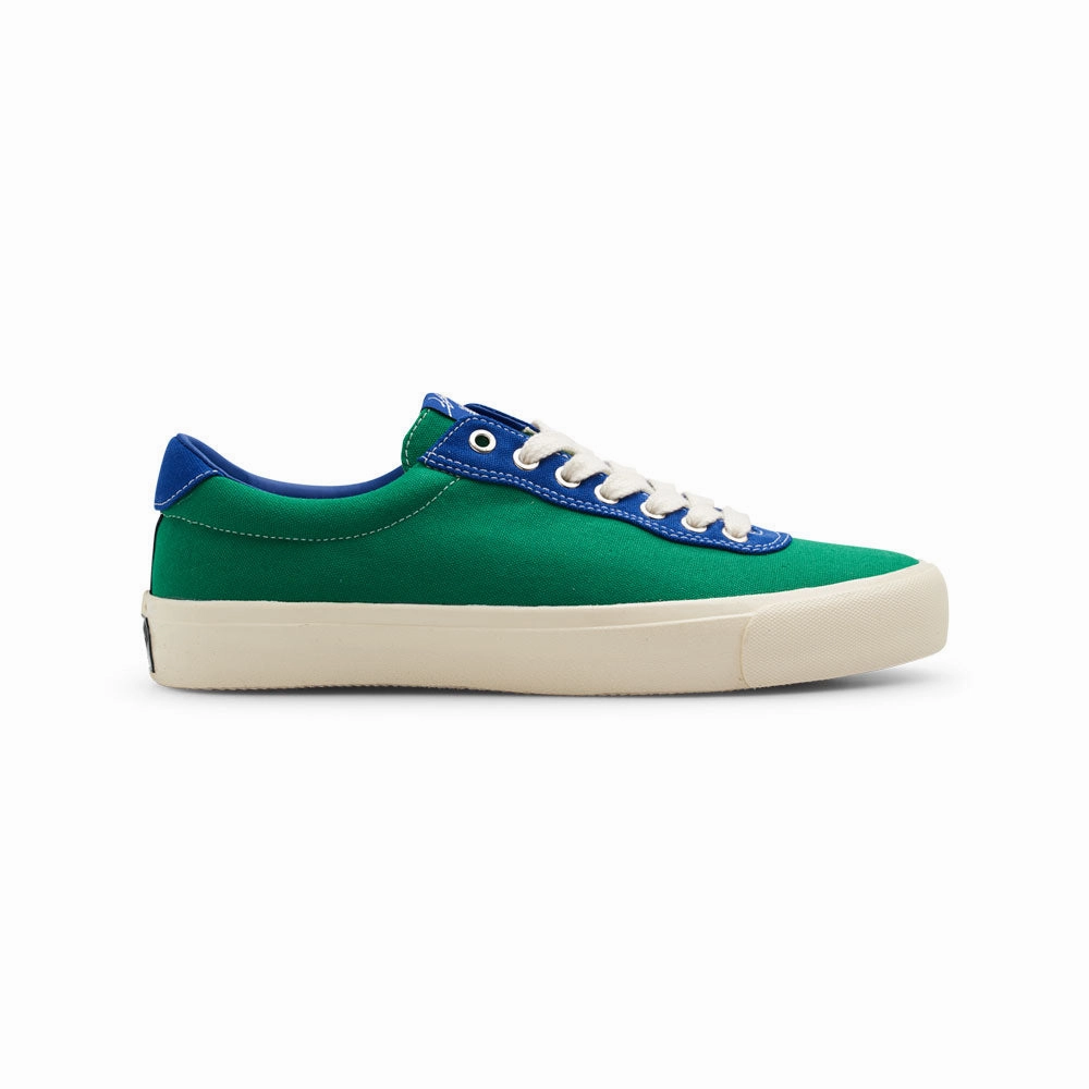 Huf Skate Shoes Last Resort X Julian Smith 'VM001 Canvas Lo' Skate Shoes (Kelly Green / Klein Blue)