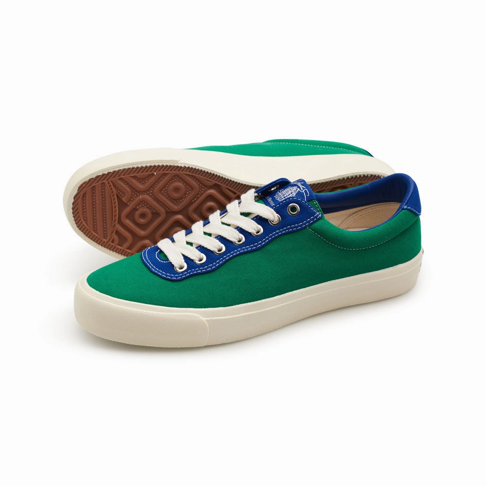 Last Resort X Julian Smith 'VM001 Canvas Lo' Skate Shoes (Kelly Green / Klein Blue) 574 Skate Shoe